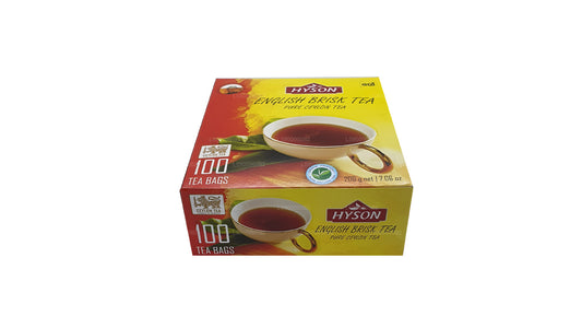 Hyson English Brisk Tea 200g (100 Tea Bag)