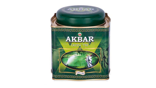 Akbar 经典绿茶叶茶 (250 克) 罐装