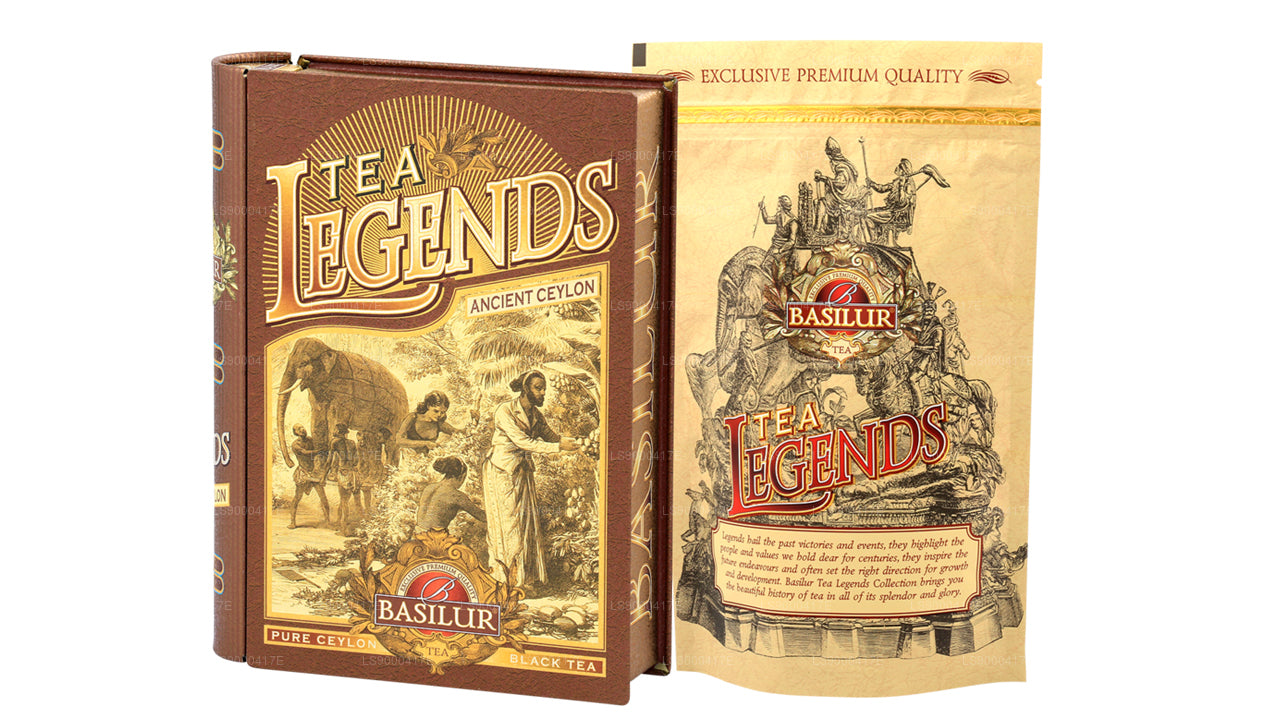 Basilur Tea Book “Tea Legends 远古锡兰” (100g) Caddy