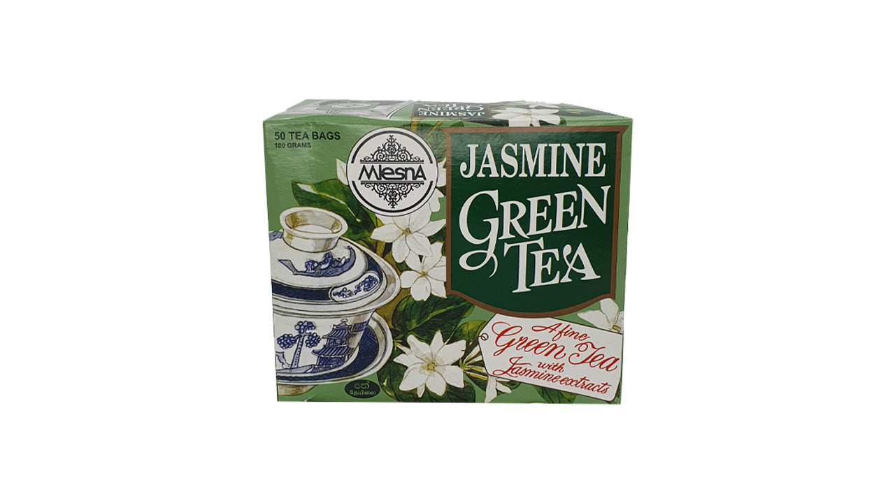 Mlesna Jasmine 绿茶 (100g) 50 茶包