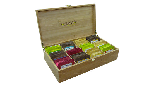 Tealia Wooden Gift Box (96 Sachets)