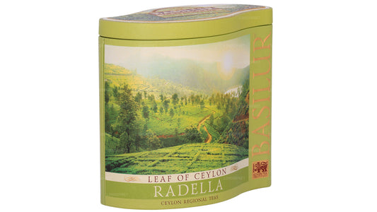 锡兰 Basilur Leaf “Radella Green Tea”（100 克）Caddy
