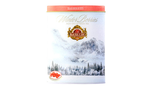 Basilur Winter Berries “Barberries”（100 克）罐装