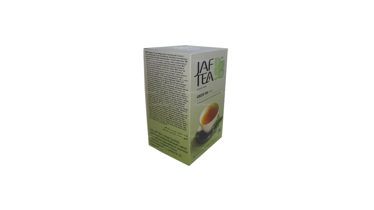 Jaf Tea Pure Green Collection 绿茶薄荷铝箔信封茶包 (40g)